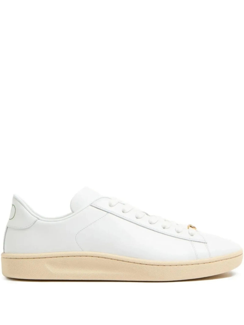 Valentino Garavani Zapatillas de piel blancas Royco de Valentino Garavani - World Class Fashion