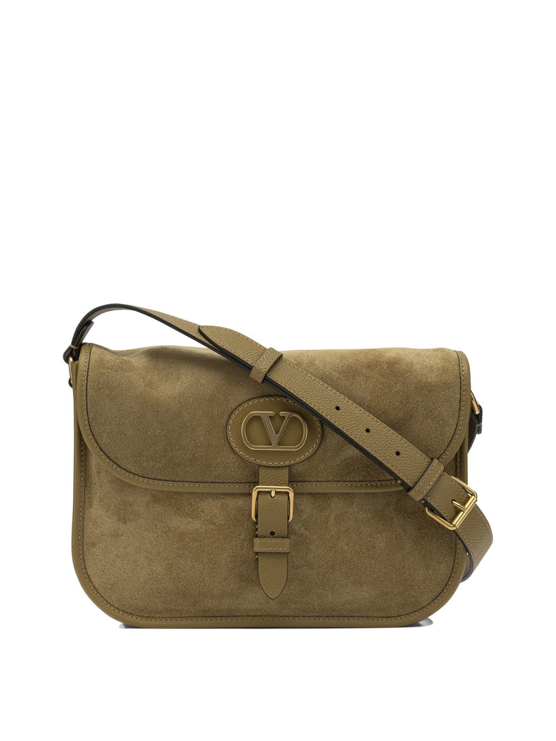 Valentino Garavani Valentino Garavani Antibes Small Brown Crossbody Bag - World Class Fashion