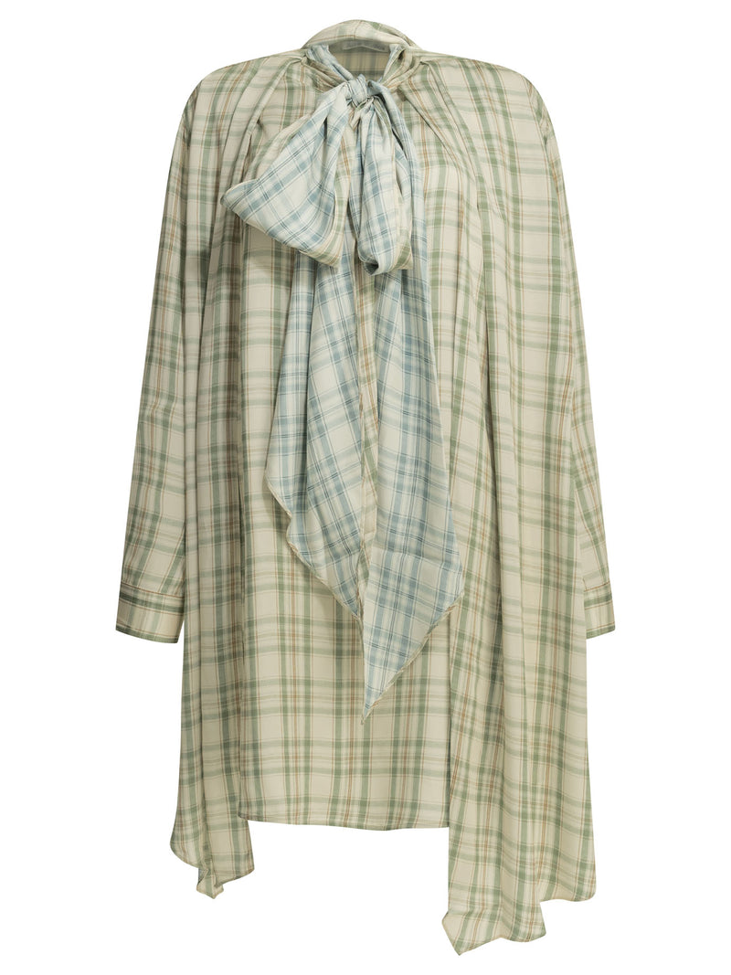 Acne Studios Acne Studios Viscose Dress Green Women - World Class Fashion