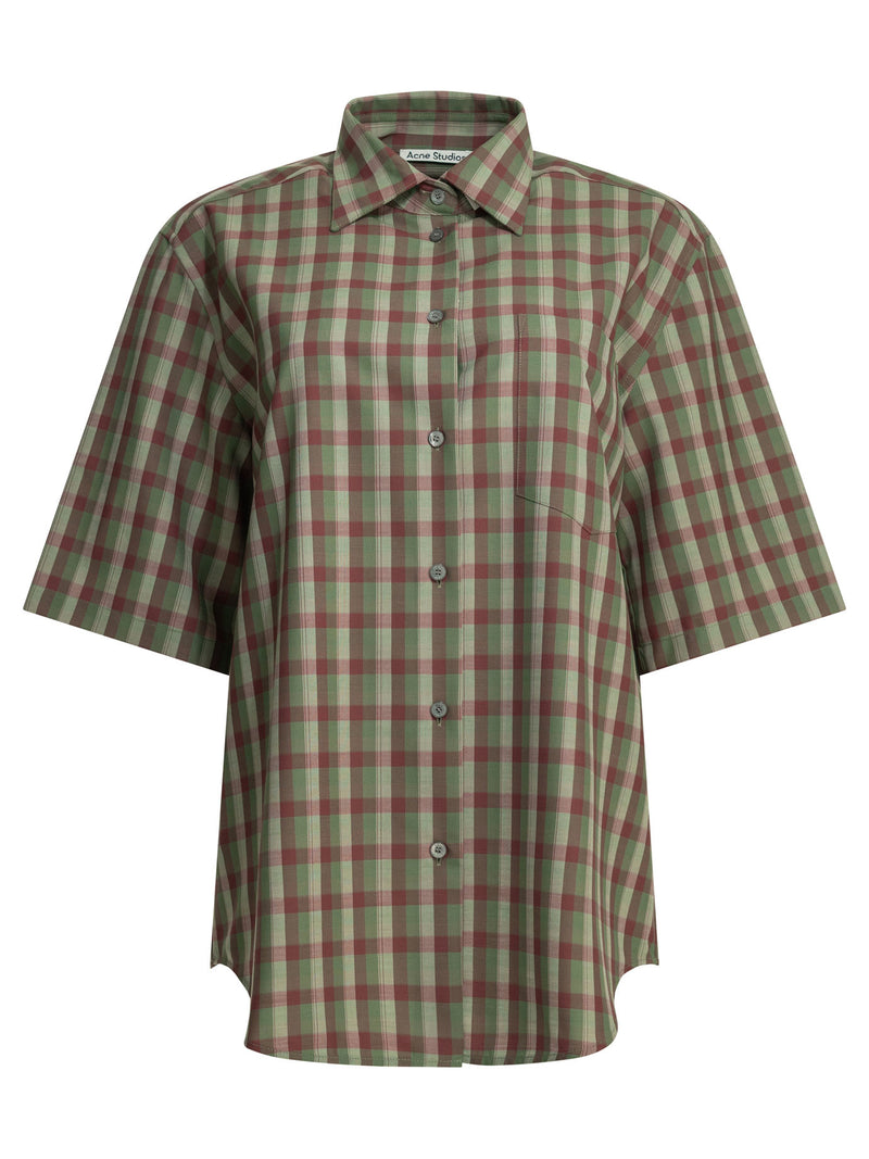 Acne Studios Acne Studios Responsible Wool Multicolor Women Shirt - World Class Fashion