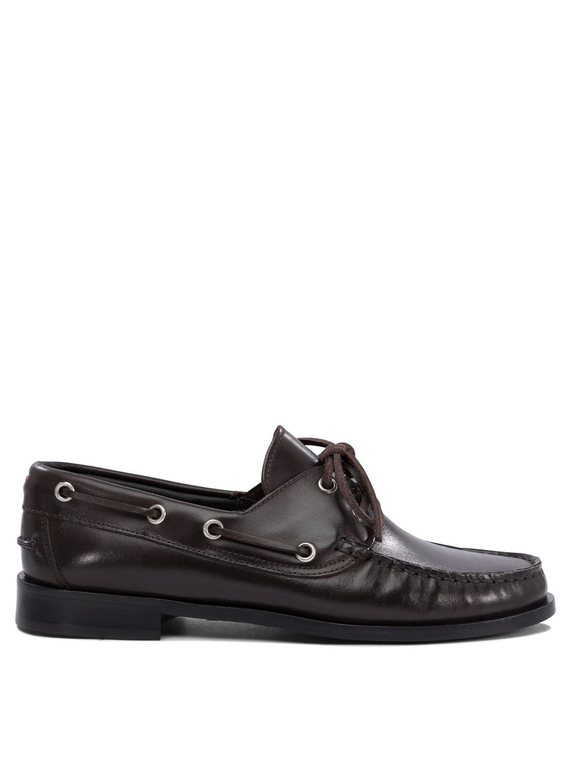 Aeyde Aeyde Harris Calf Leather Loafers Brown Women - World Class Fashion