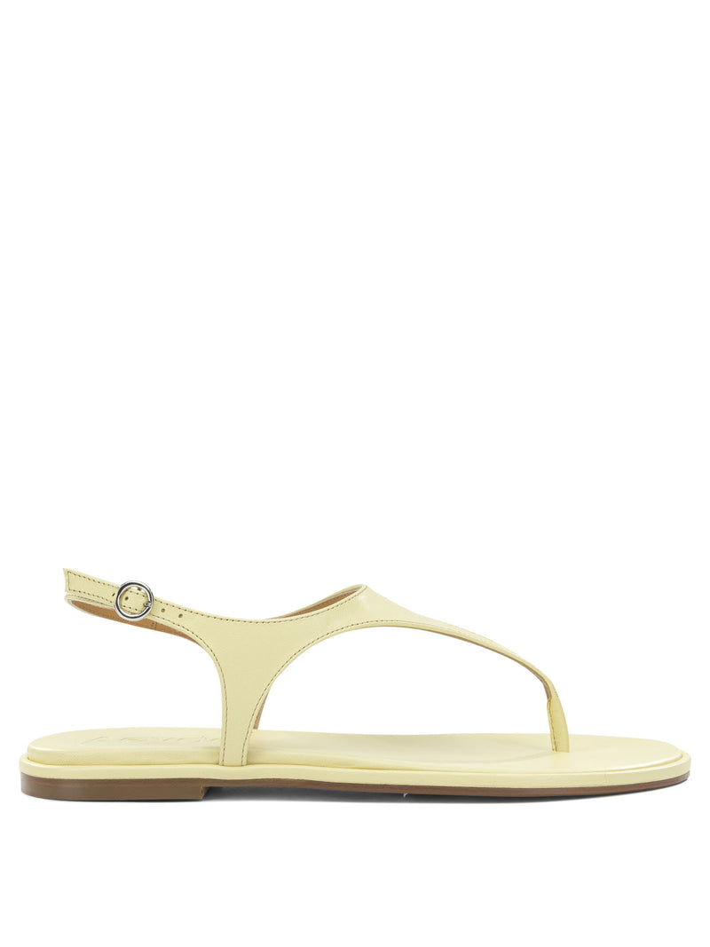 Aeyde Aeyde Raine Low Sandals Yellow Women - World Class Fashion