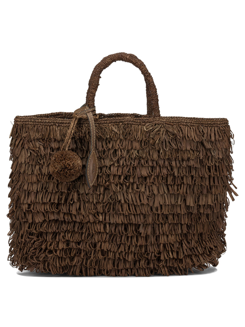 Afar Afar Keisha Largerhum Handbag Brown - World Class Fashion