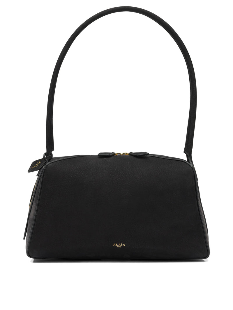 Alaia Bolso de Hombro Mediano Alaïa Le Bouledogue Negro - World Class Fashion
