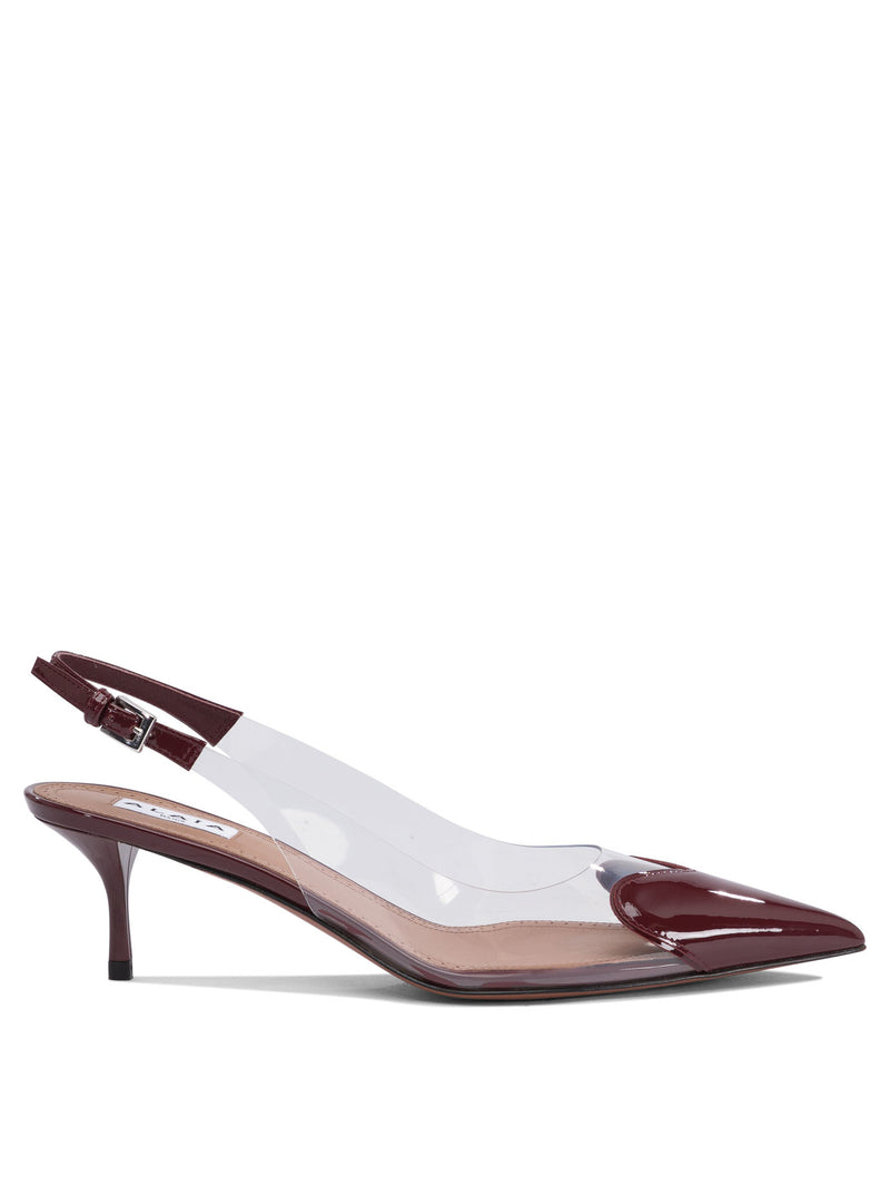 Alaia Alaïa Cœur 55 Mm Slingbacks - World Class Fashion