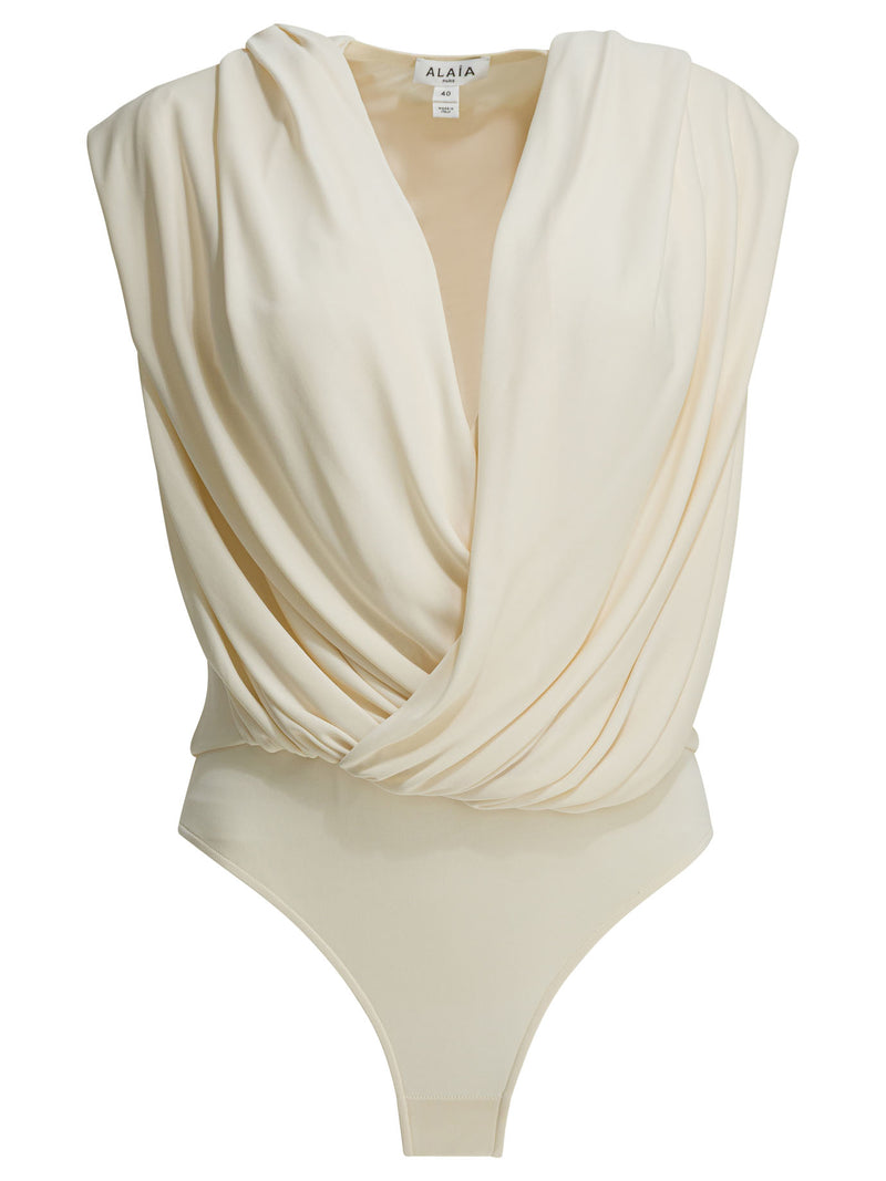 Alaia Alaïa Women's White Viscose Top - World Class Fashion
