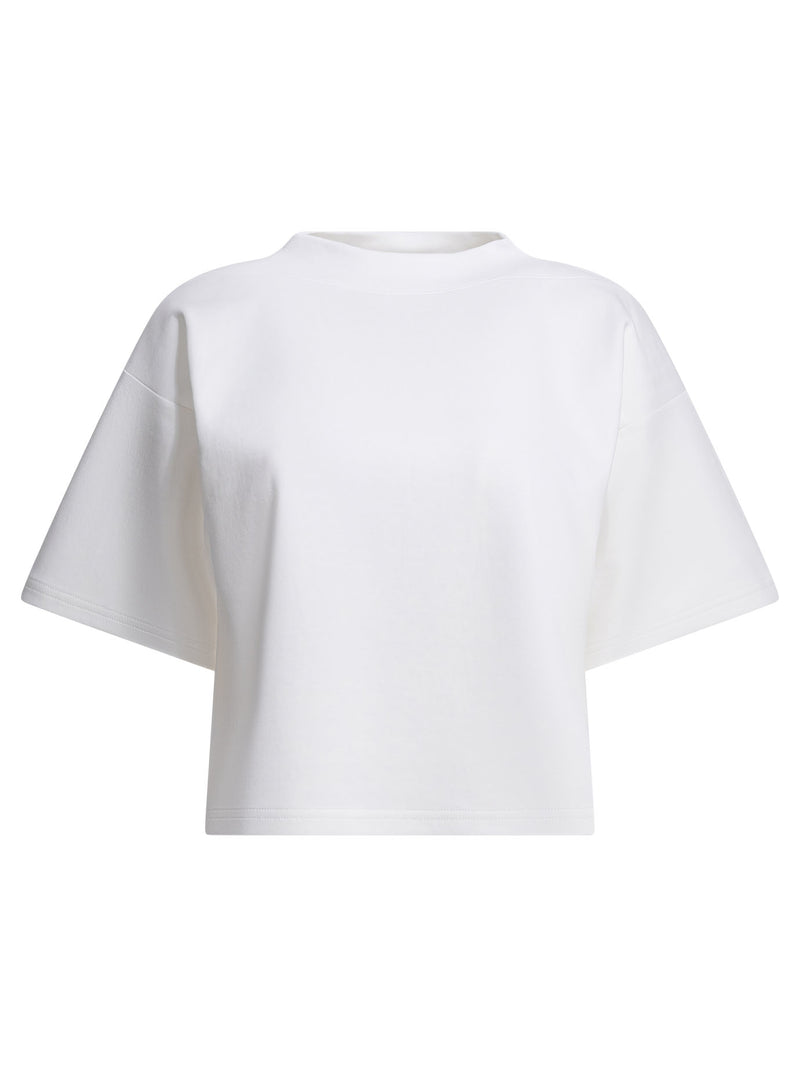 Alaïa Alaïa Boxy Fit T-Shirt White Women - World Class Fashion