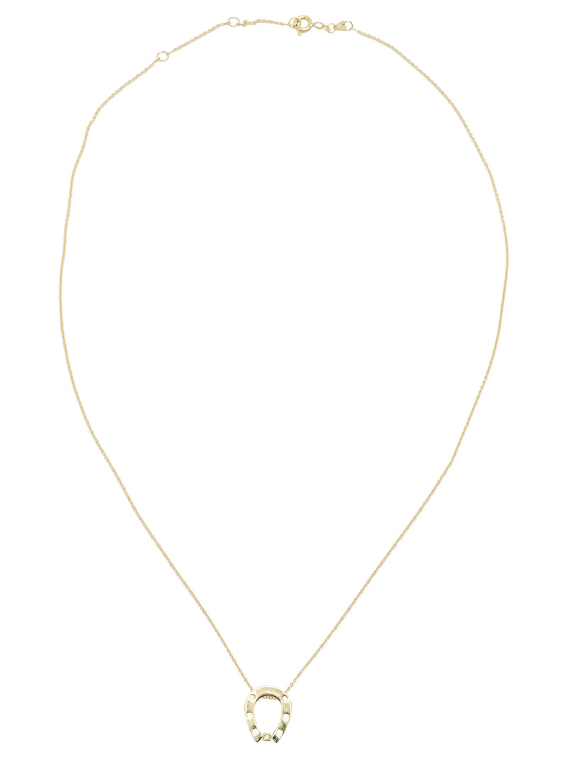 Aliita Aliita Horseshoe Necklace Gold Women - World Class Fashion