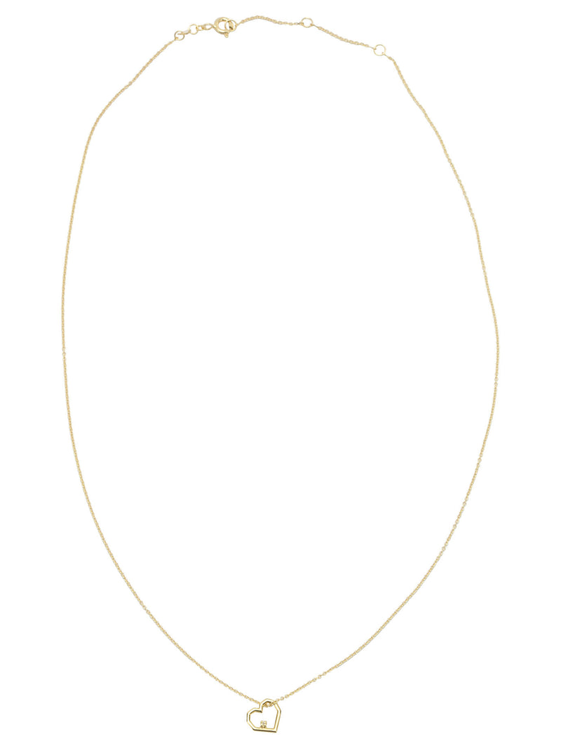 Aliita Aliita Mini Corazon Necklace Gold - World Class Fashion