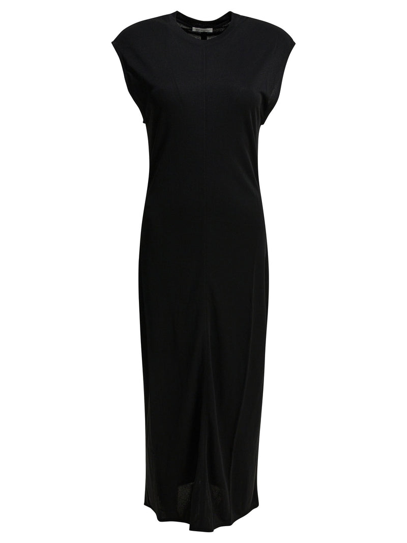 AMI Paris Vestido largo ajustado AMI Paris negro - World Class Fashion