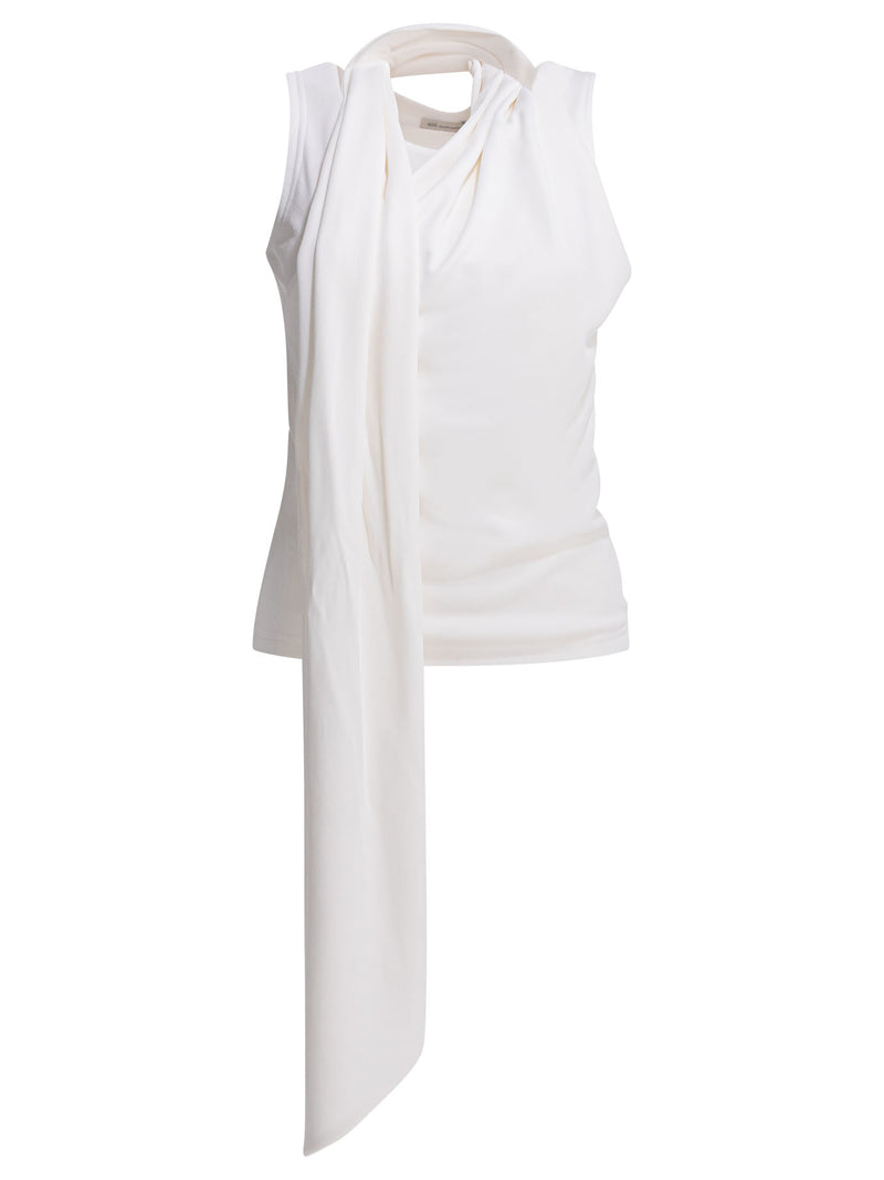 AMI Paris AMI Paris Women's White Top - World Class Fashion