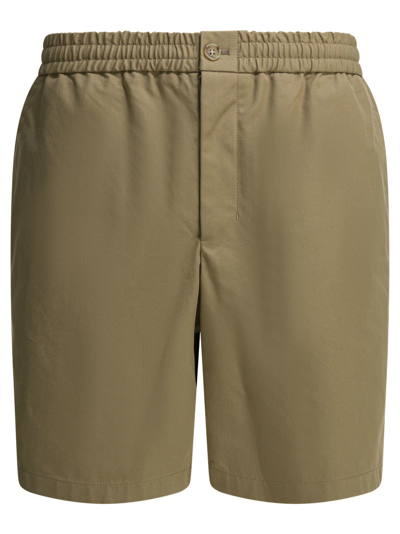 AMI Paris AMI Paris Ami De Coeur Utility Shorts Beige - World Class Fashion