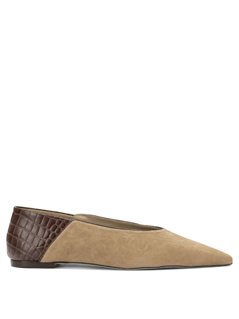 Ammb Milano Ammb Milano Bailarinas de Mujer Beige Cuero - World Class Fashion