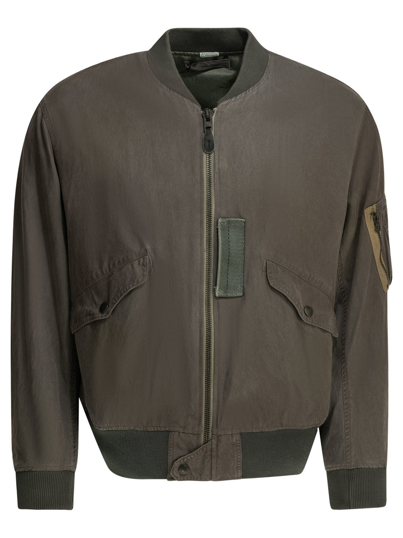 A.presse A.presse L-2b Flight Jacket Purple Men - World Class Fashion