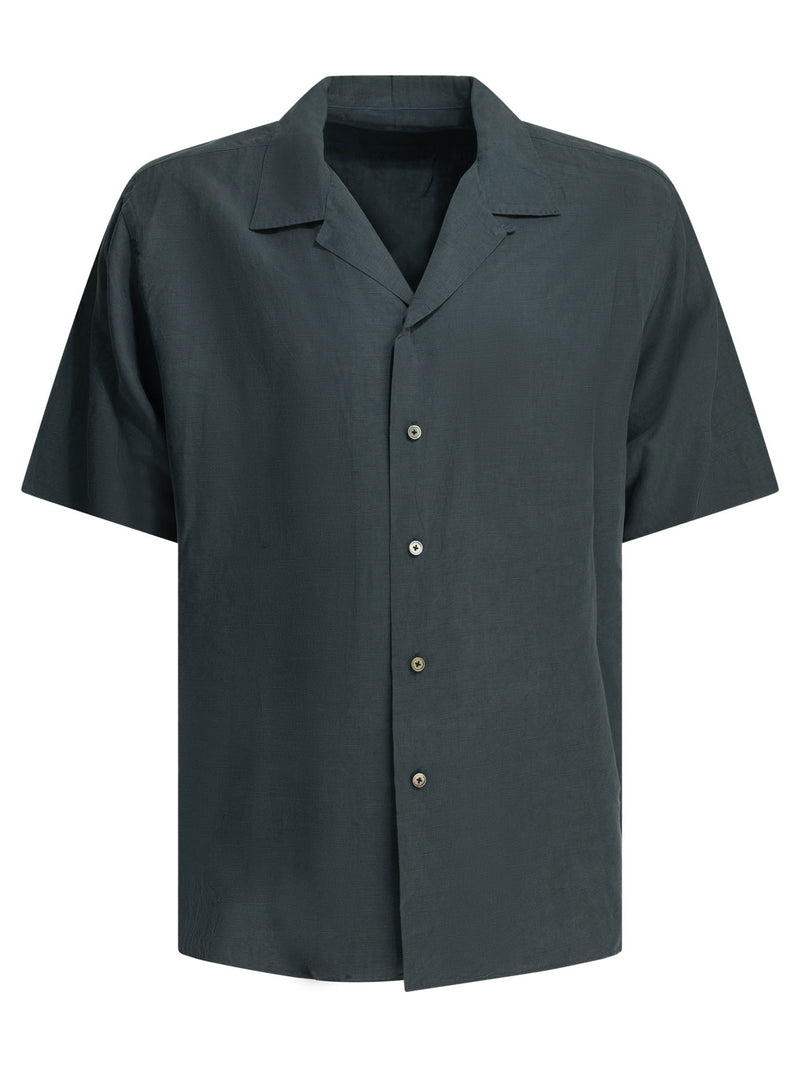 A.presse A.presse Vintage Casual Shirt Navy - World Class Fashion