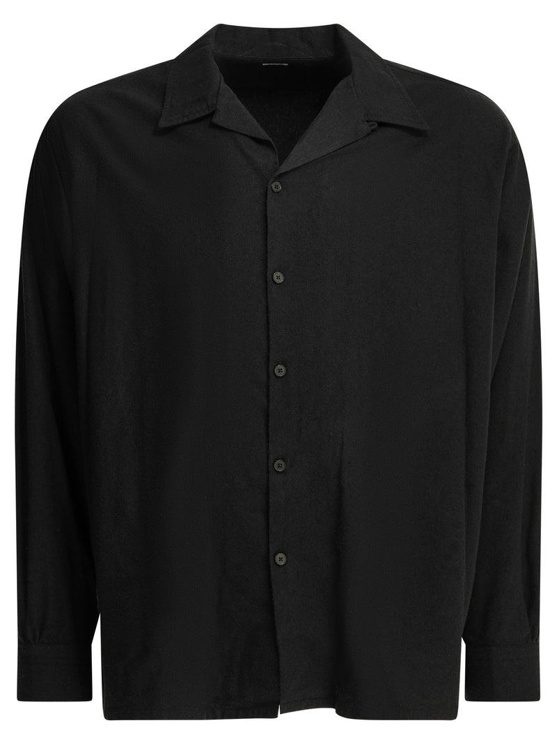 A.presse A.presse Casual Silk Shirt Black Men - World Class Fashion