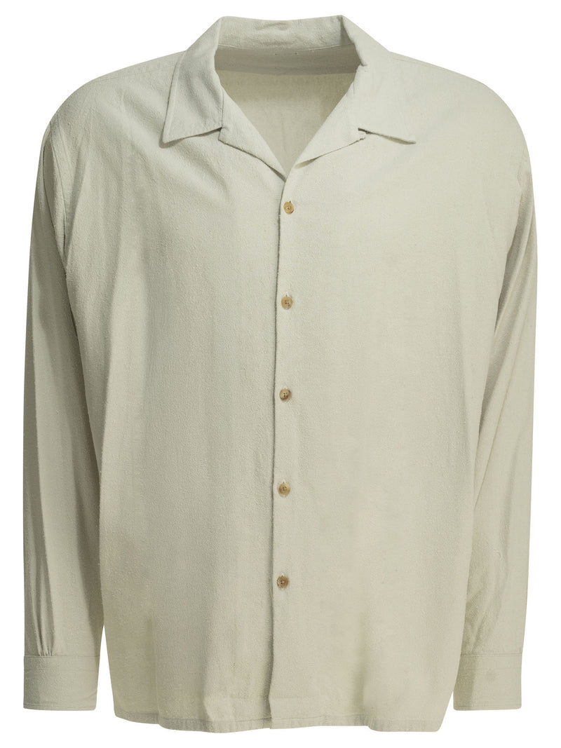 A.presse A.presse Casual Silk Shirt Grey Men - World Class Fashion