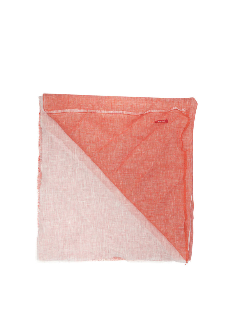 Apuntob Apuntob Linen Scarf Red Women - World Class Fashion