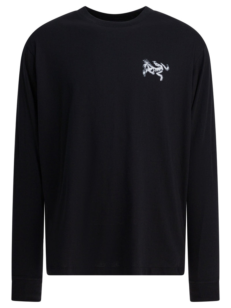Arc'teryx Camiseta Arc'teryx Kragg Sl cuello redondo negra - World Class Fashion