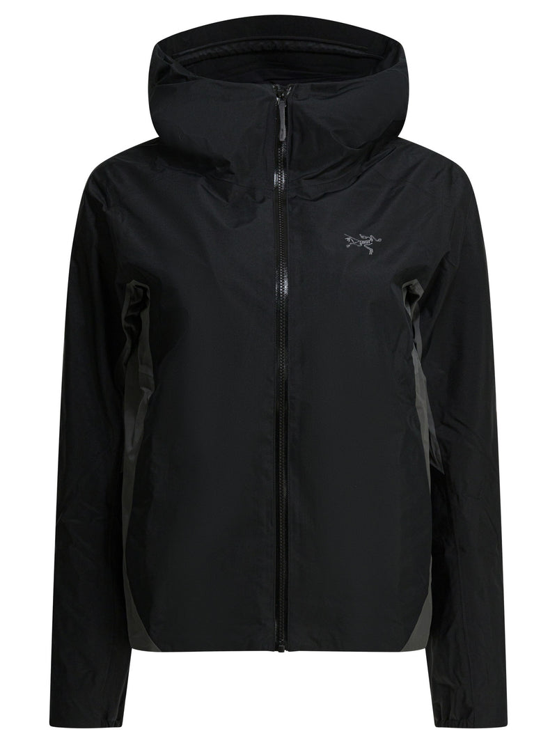 Arc'teryx Chaqueta técnica Arc'teryx Solano para mujer, color negro - World Class Fashion