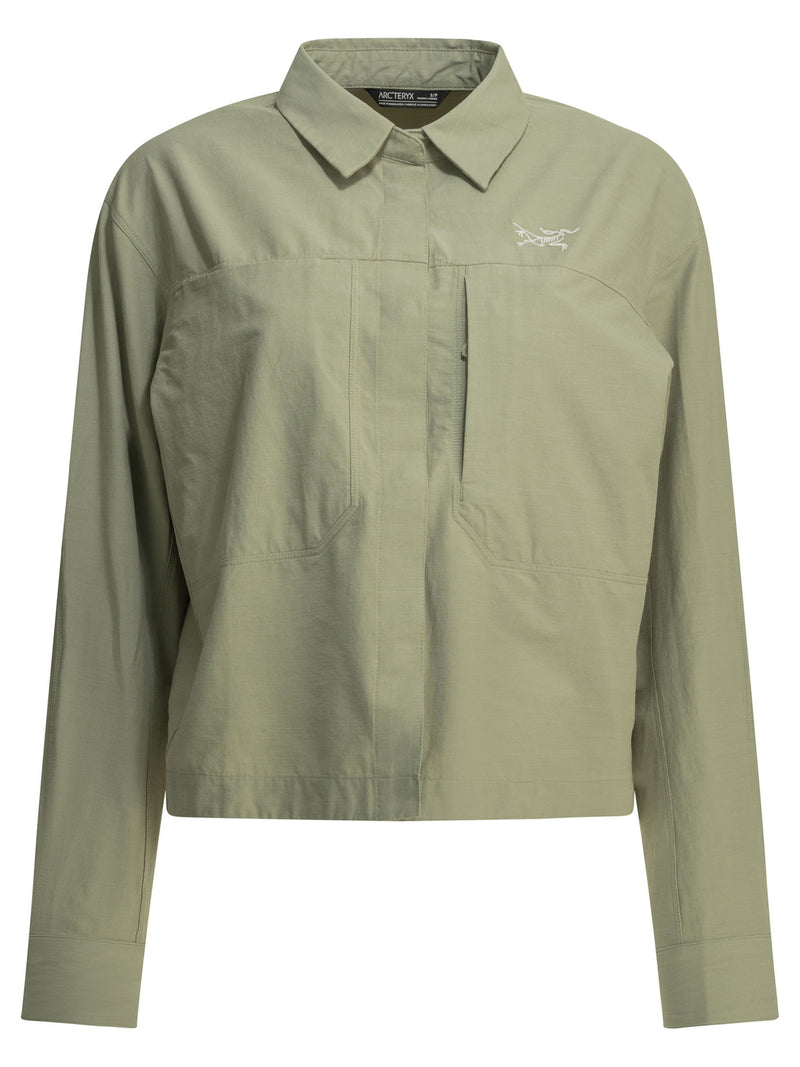 Arc'teryx Chaqueta de camisa Arc'teryx Clarkia Sl para mujer, color verde - World Class Fashion