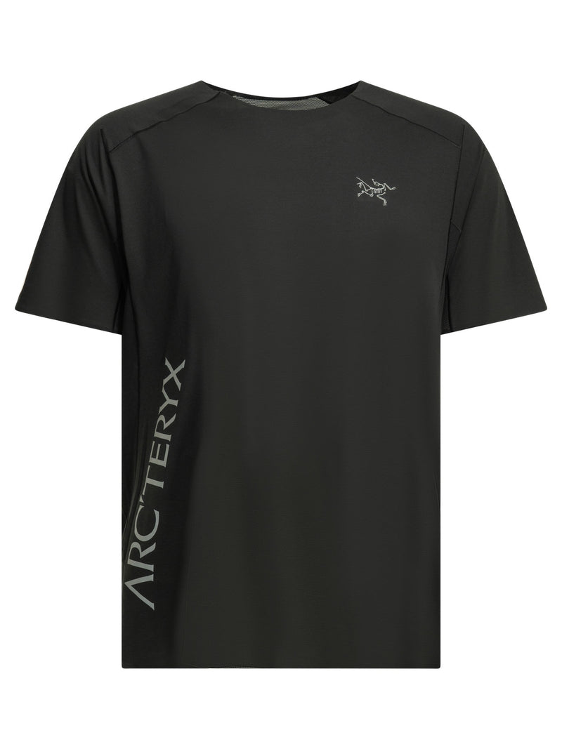 Arc'teryx Arc'teryx Camiseta Norvan Cuello Redondo Negra - World Class Fashion