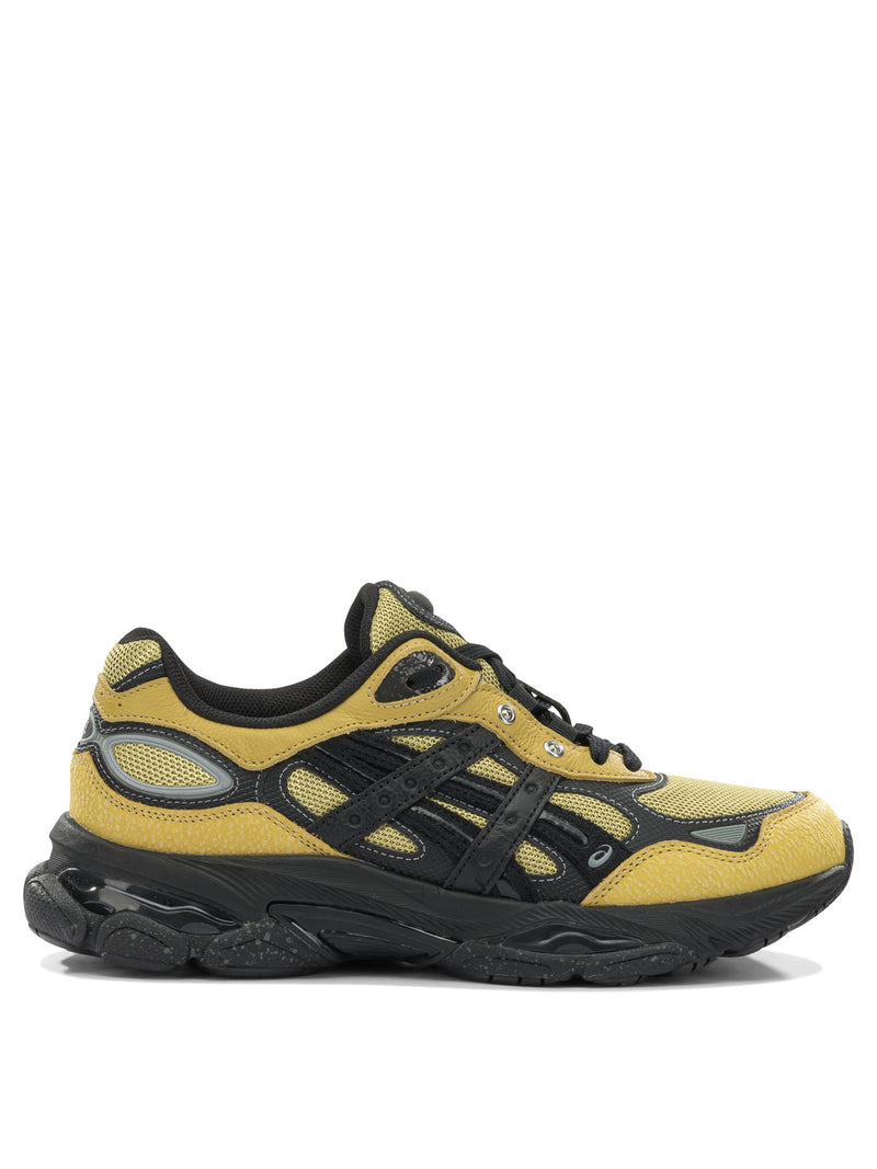 Asics Zapatillas Asics de cuero amarillas para hombre 1203A896750 - World Class Fashion