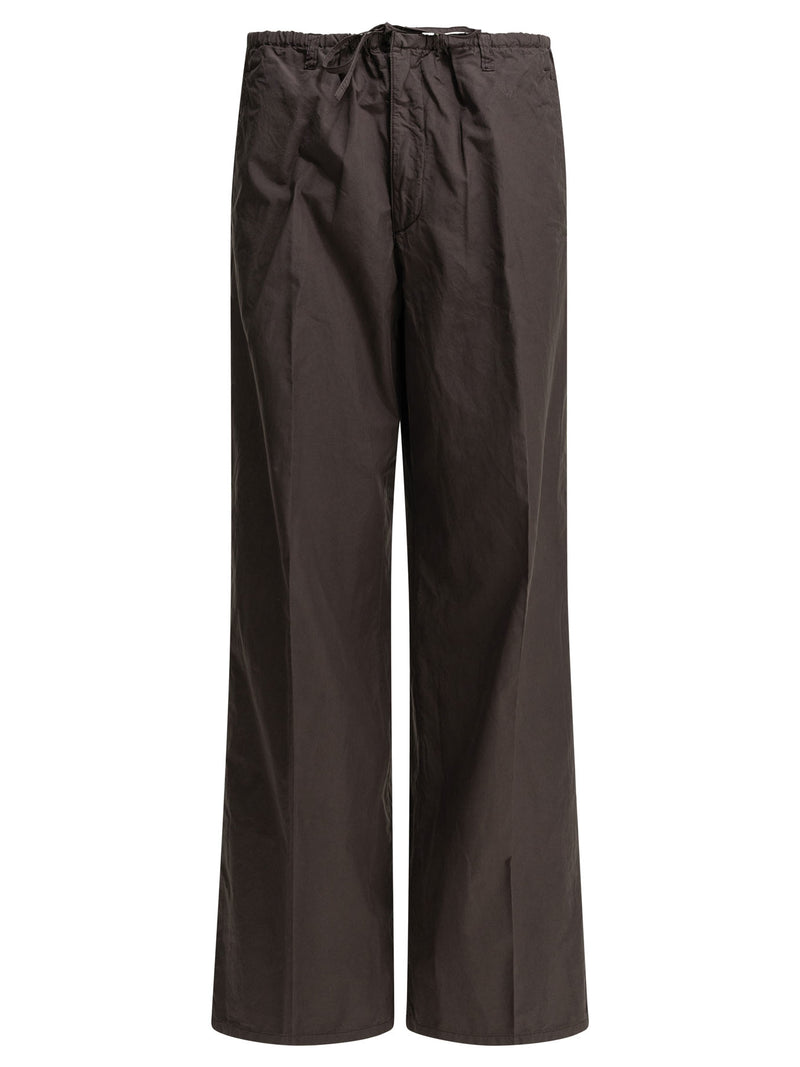 Auralee Auralee Finx Casual Pants Dark Brown Women - World Class Fashion