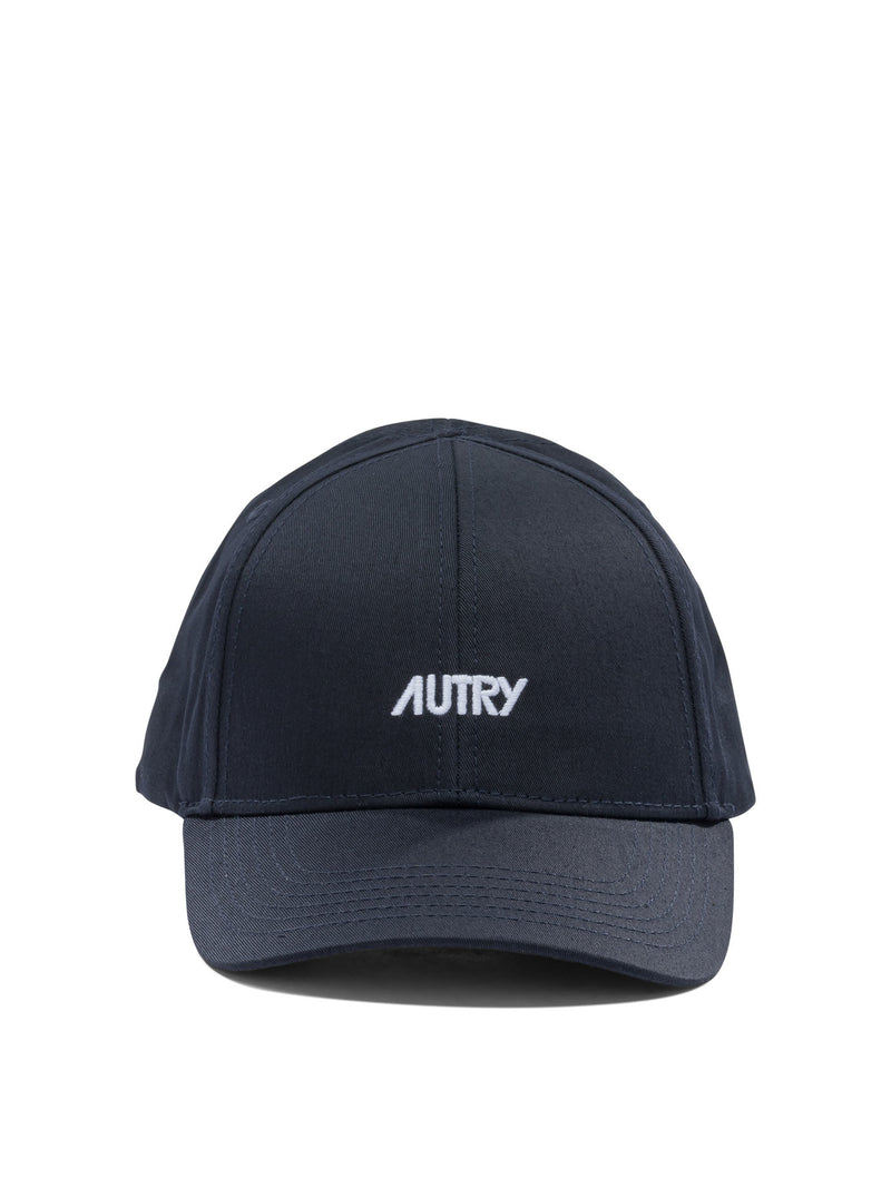 Autry Autry Cotton Hat Blue Men - World Class Fashion