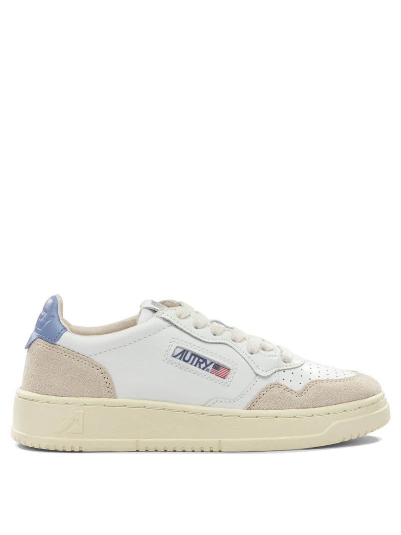 Autry Zapatillas Bajas Autry Medalist para Mujer Beige - World Class Fashion