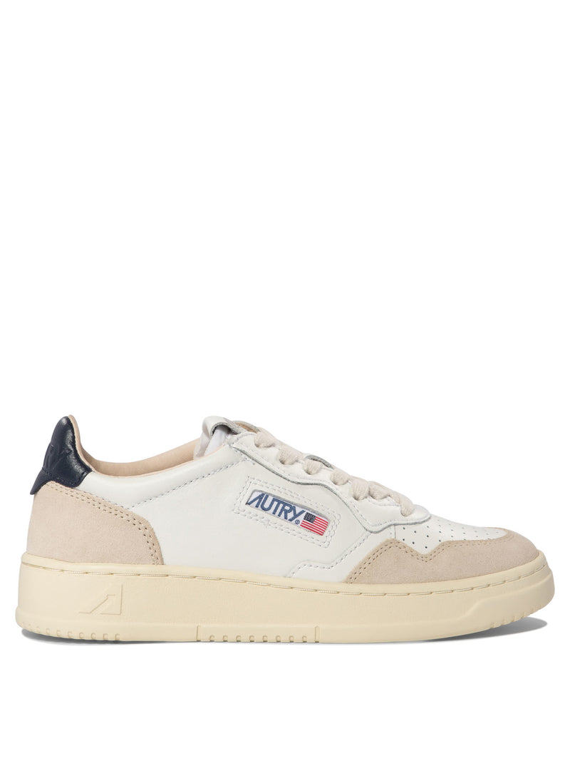 Autry Zapatillas bajas Autry Medalist blancas para mujer - World Class Fashion