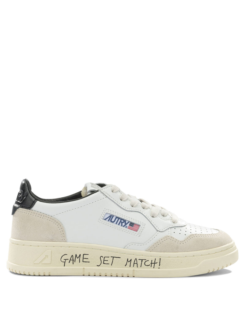 Autry Autry Medalist Zapatillas Bajas Blancas para Mujer - World Class Fashion