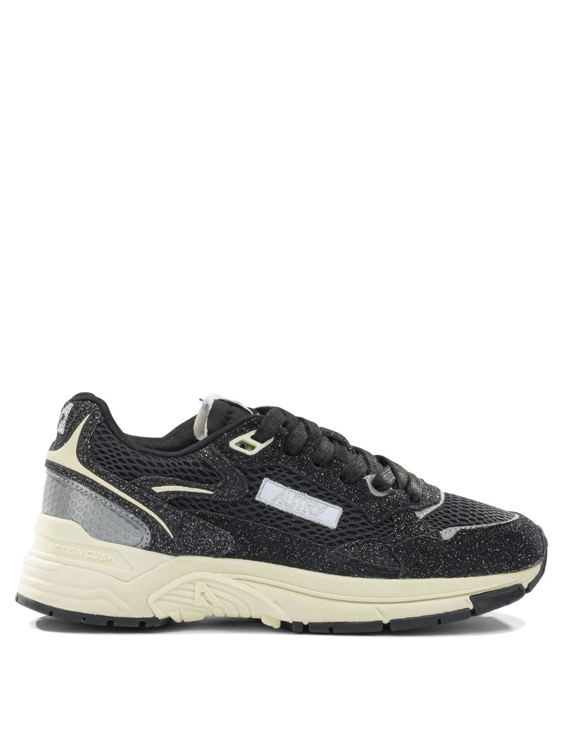 Autry Zapatillas Autry Hyperway para mujer, color negro - World Class Fashion