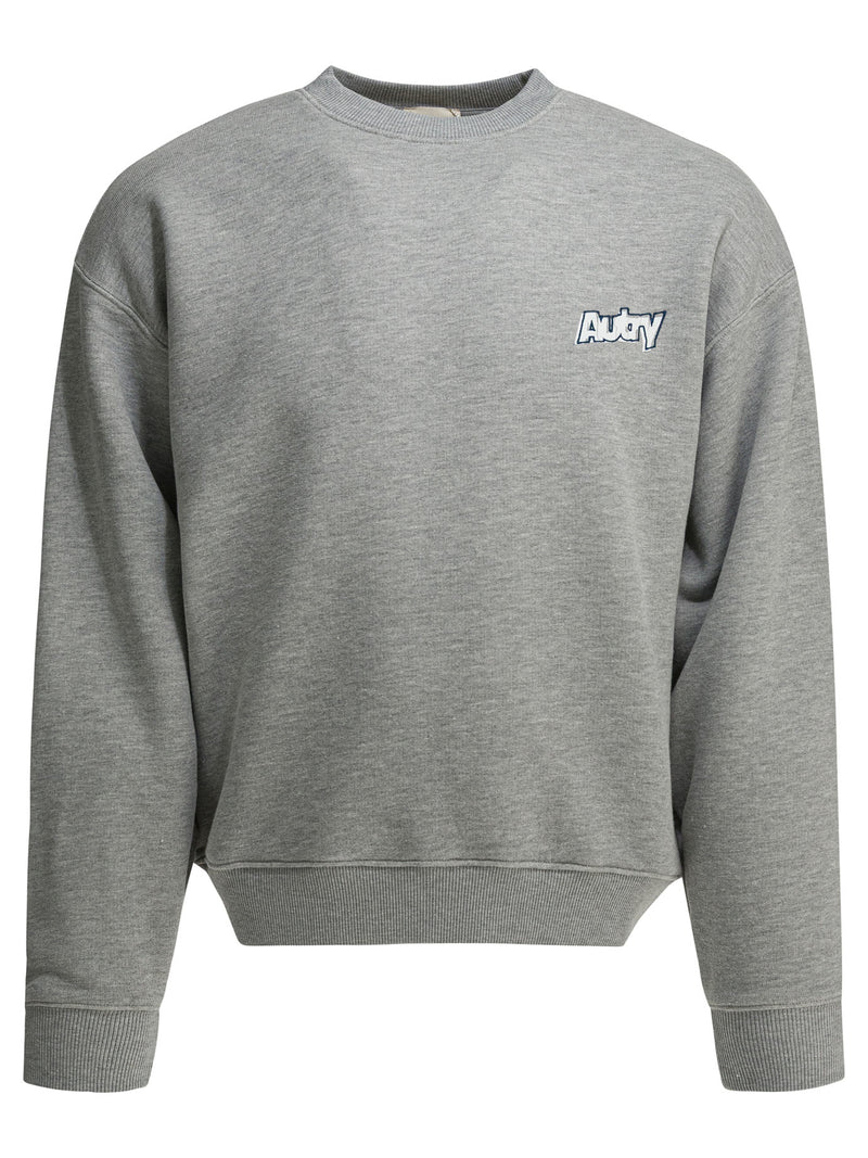 Autry Sudadera sin capucha Autry para hombre, color gris - World Class Fashion