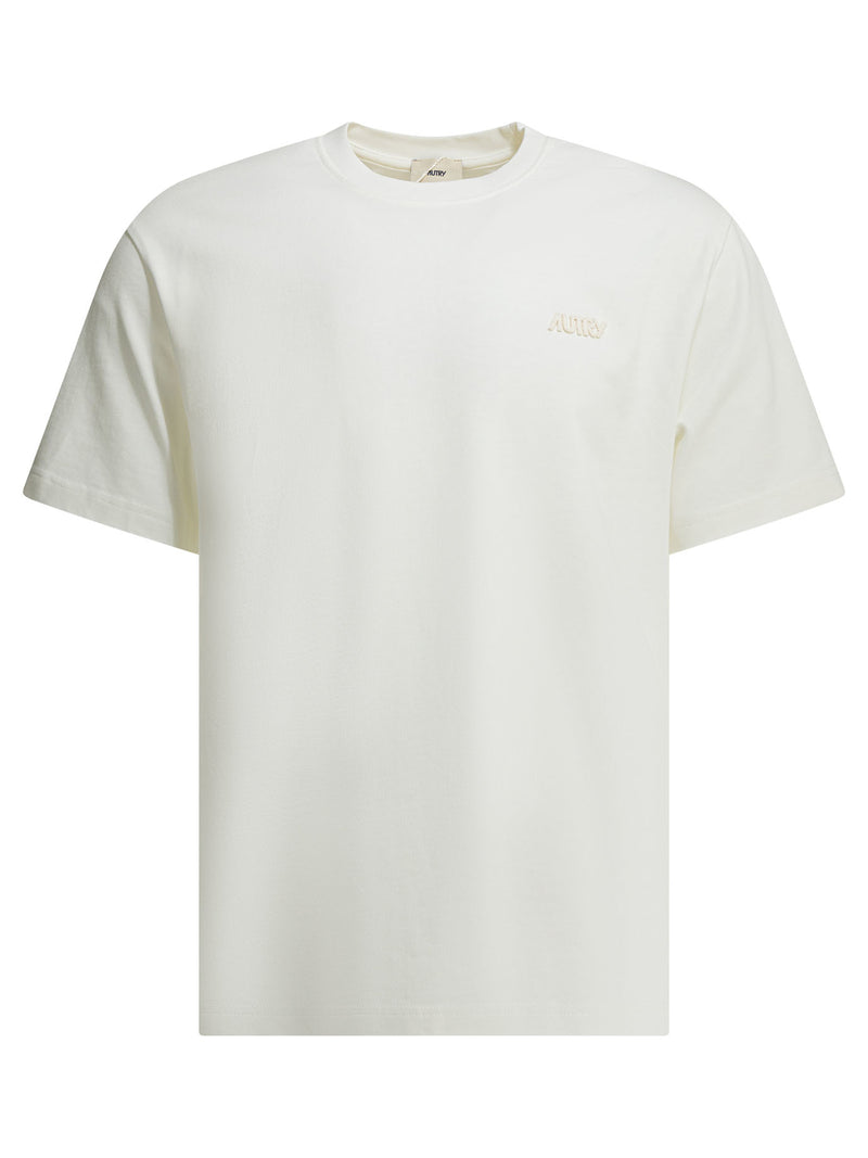 Autry Autry Camiseta Cuello Redondo Blanca Hombre - World Class Fashion