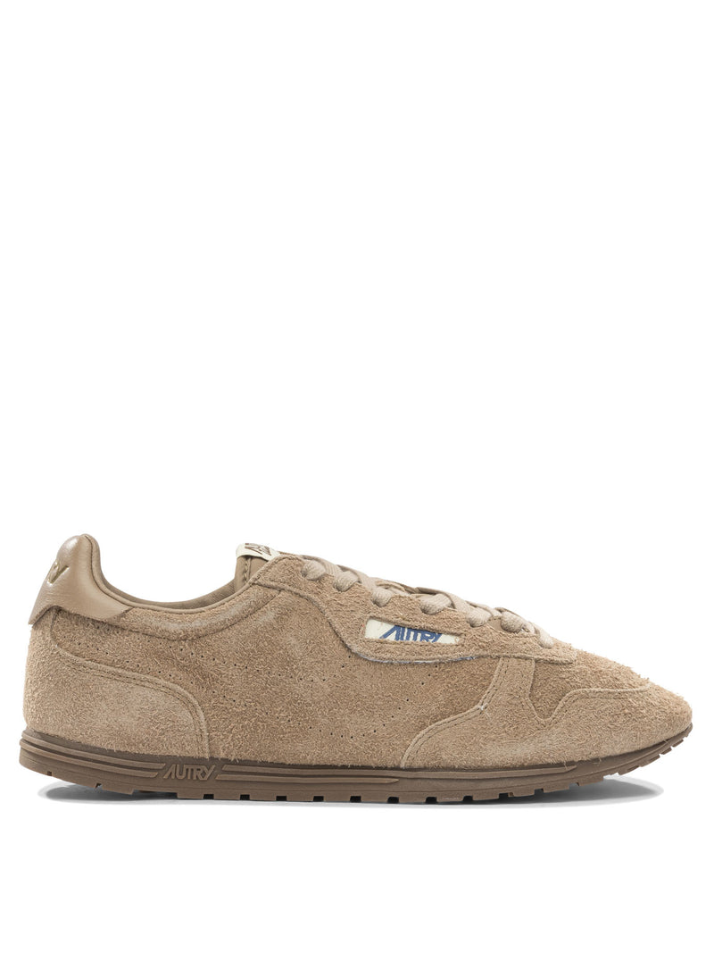 Autry Autry Windspin Low Top Sneakers Brown Men - World Class Fashion