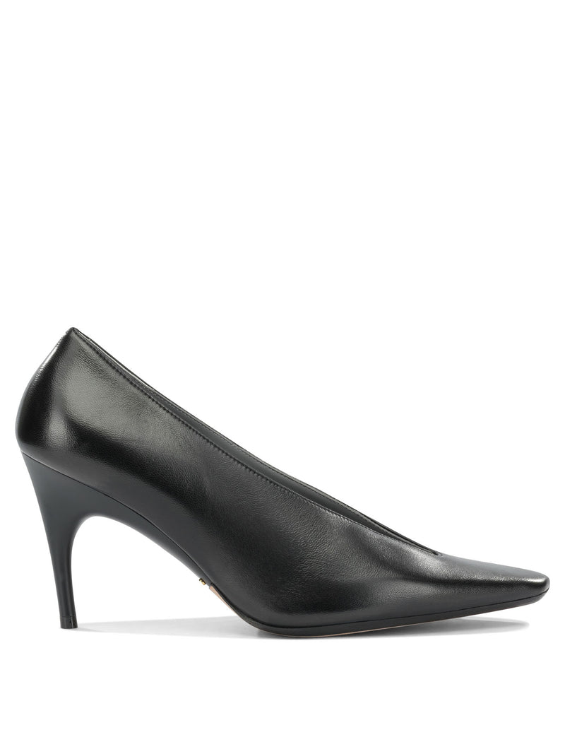 Balenciaga Balenciaga Duchesse 90mm Pumps Black - World Class Fashion