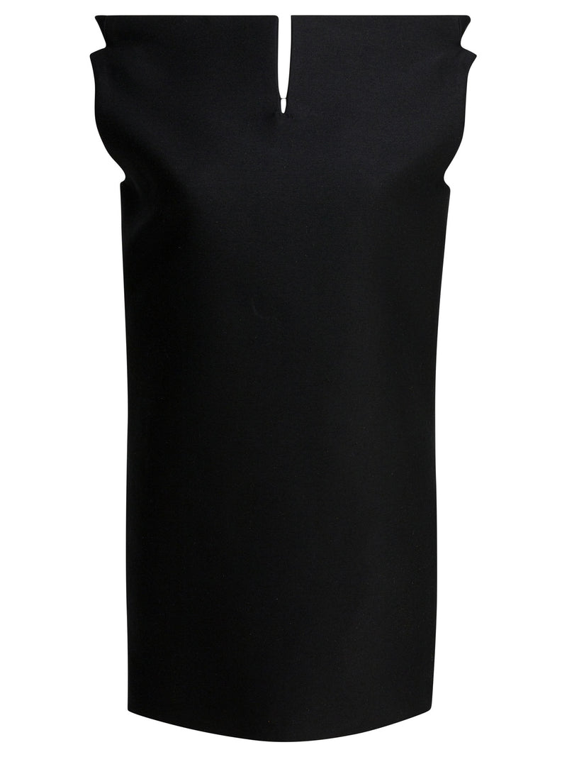 Balenciaga Balenciaga Vareuse Short Dress Black Women - World Class Fashion