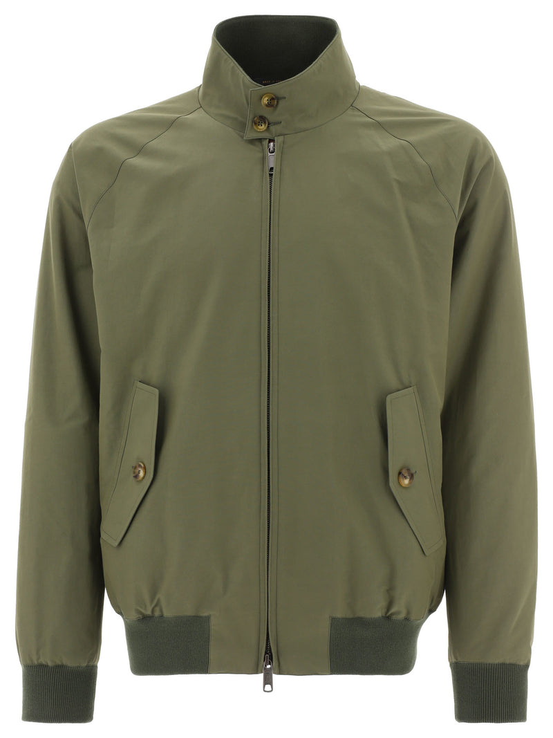 Baracuta Baracuta G9 Harrington Bomber Jacket Green - World Class Fashion