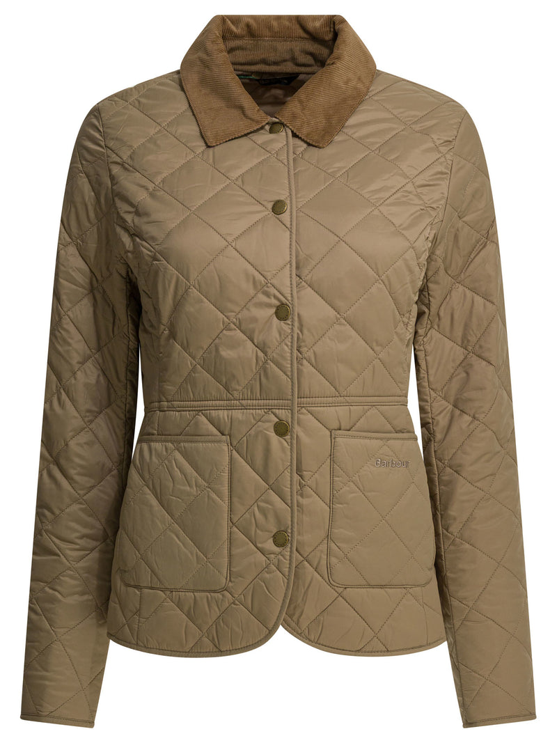 Barbour Chaqueta Barbour para mujer, color beige - World Class Fashion