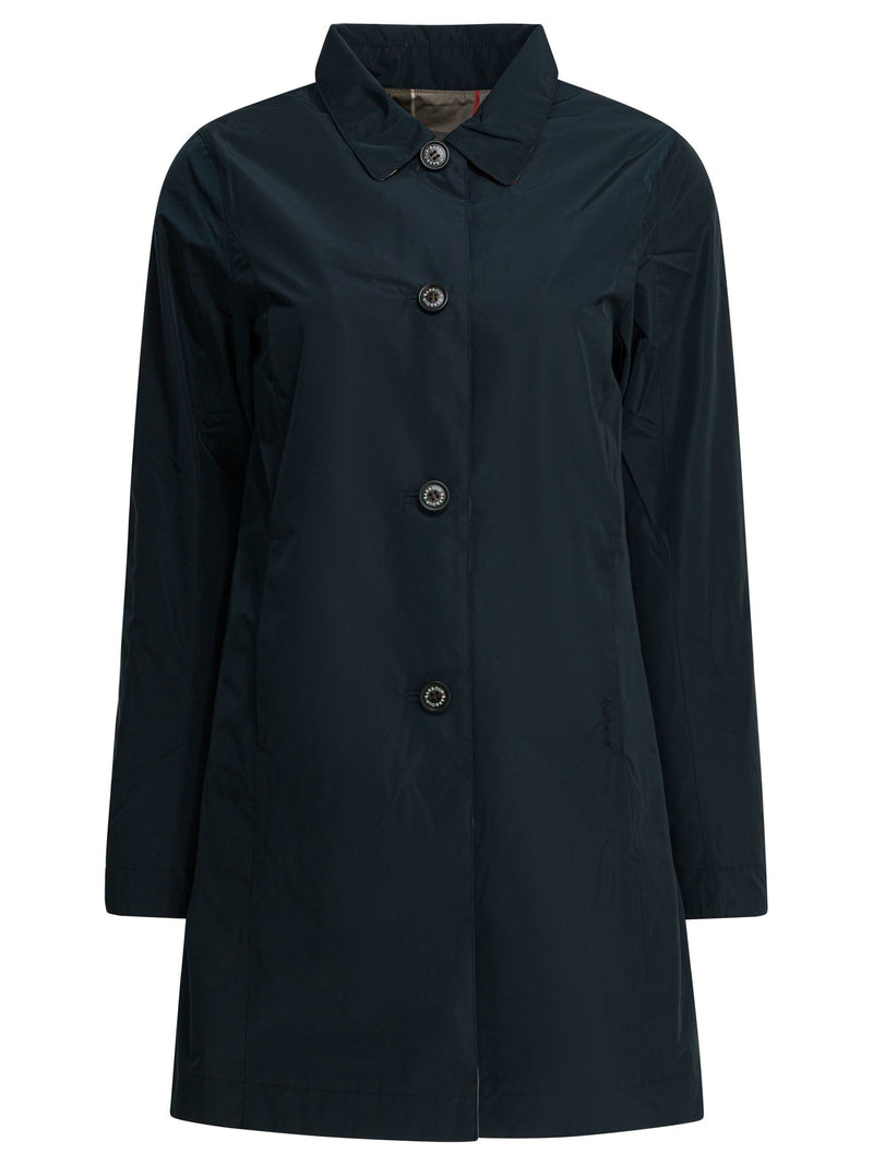 Barbour Chaqueta de poliéster Barbour para mujer, azul - World Class Fashion