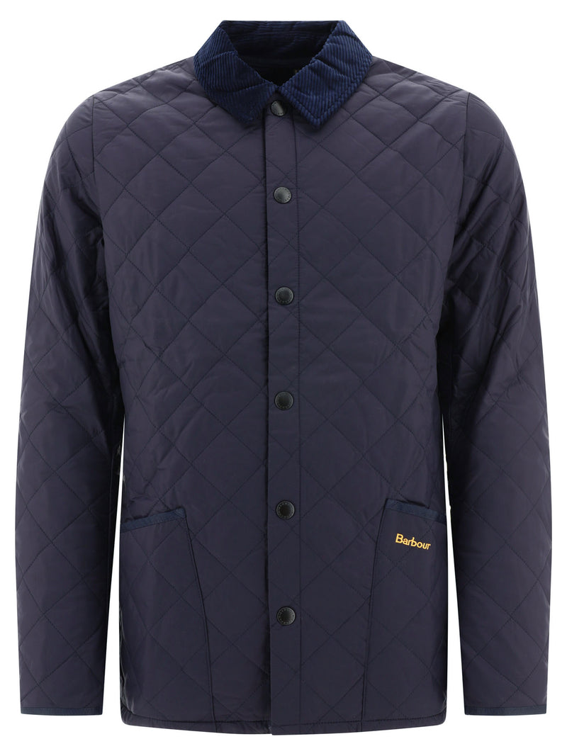 Barbour Barbour Men's Polyamide Jacket Blue - World Class Fashion