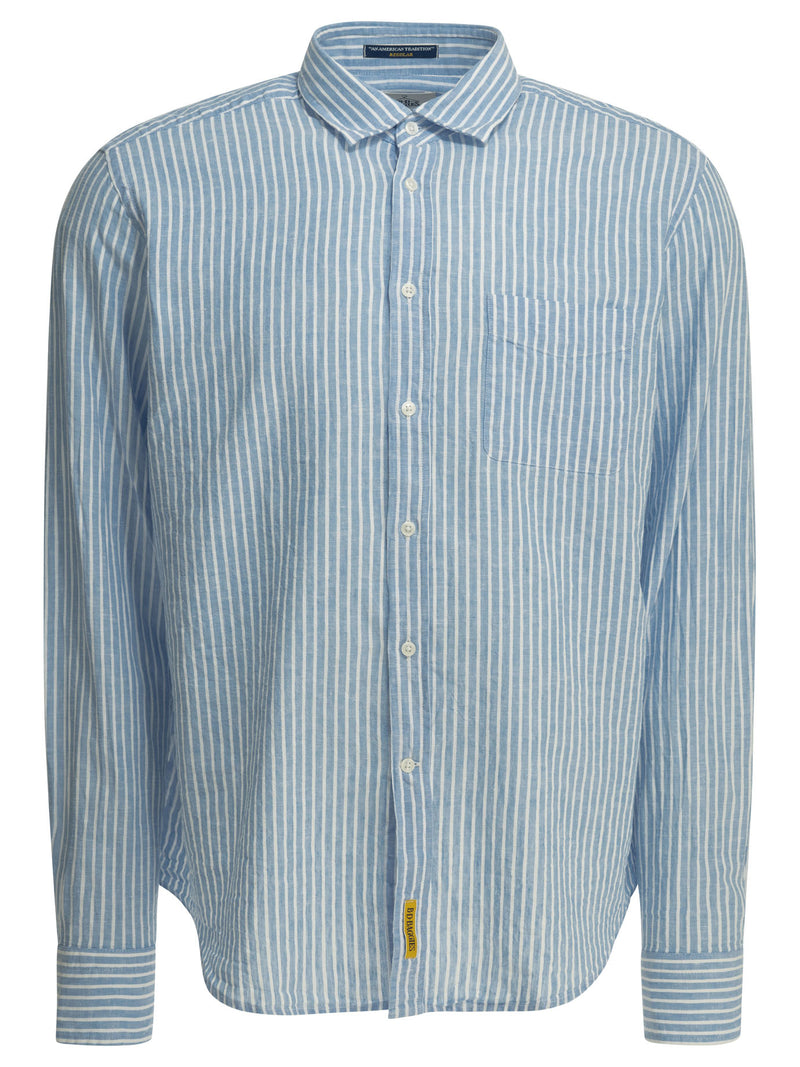 Bd Baggies Bd Baggies Bradford Casual Shirt Light Blue - World Class Fashion