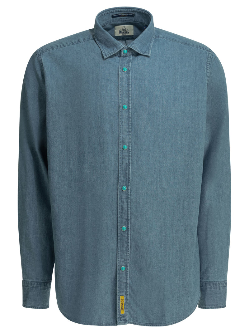 Bd Baggies Bd Baggies Kim Casual Shirt Light Blue - World Class Fashion