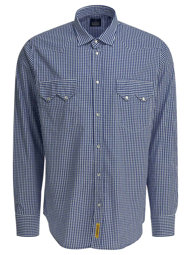 Bd Baggies Bd Baggies Rodeo Casual Shirt Blue Men - World Class Fashion