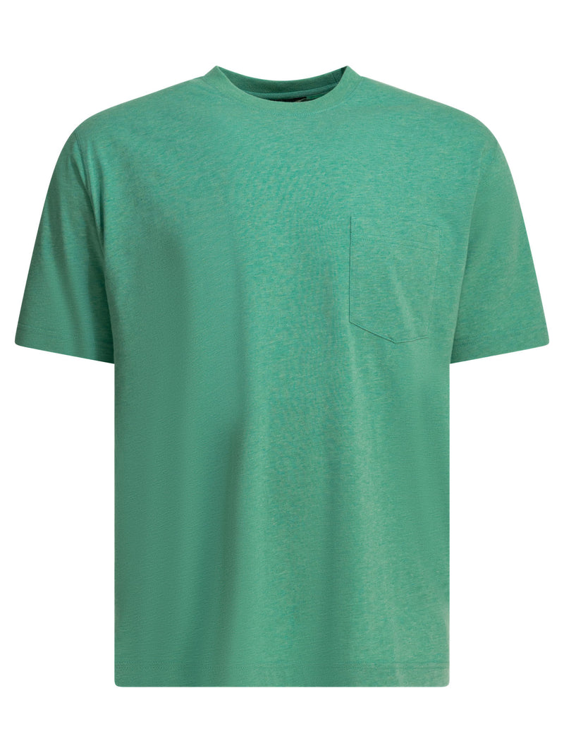 Beams Plus Beams Plus Grandelle Camiseta de cuello redondo verde - World Class Fashion