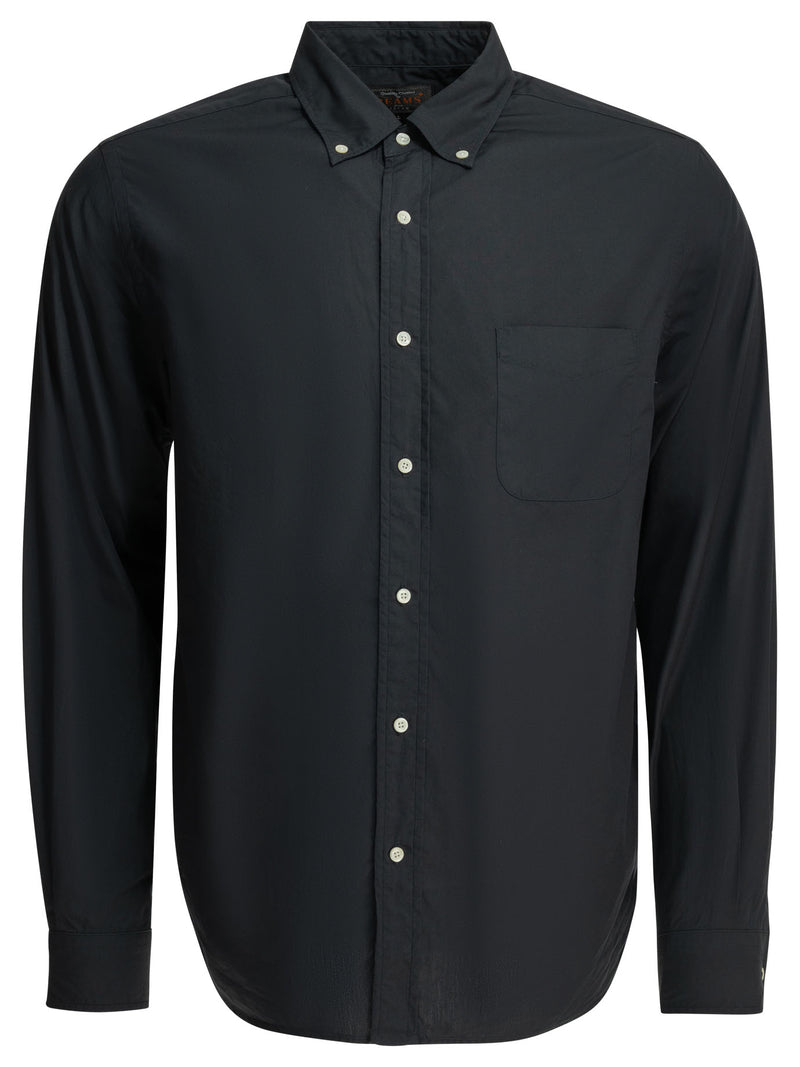 Beams Plus Beams Plus B.d. Color Broad Casual Shirt Blue - World Class Fashion