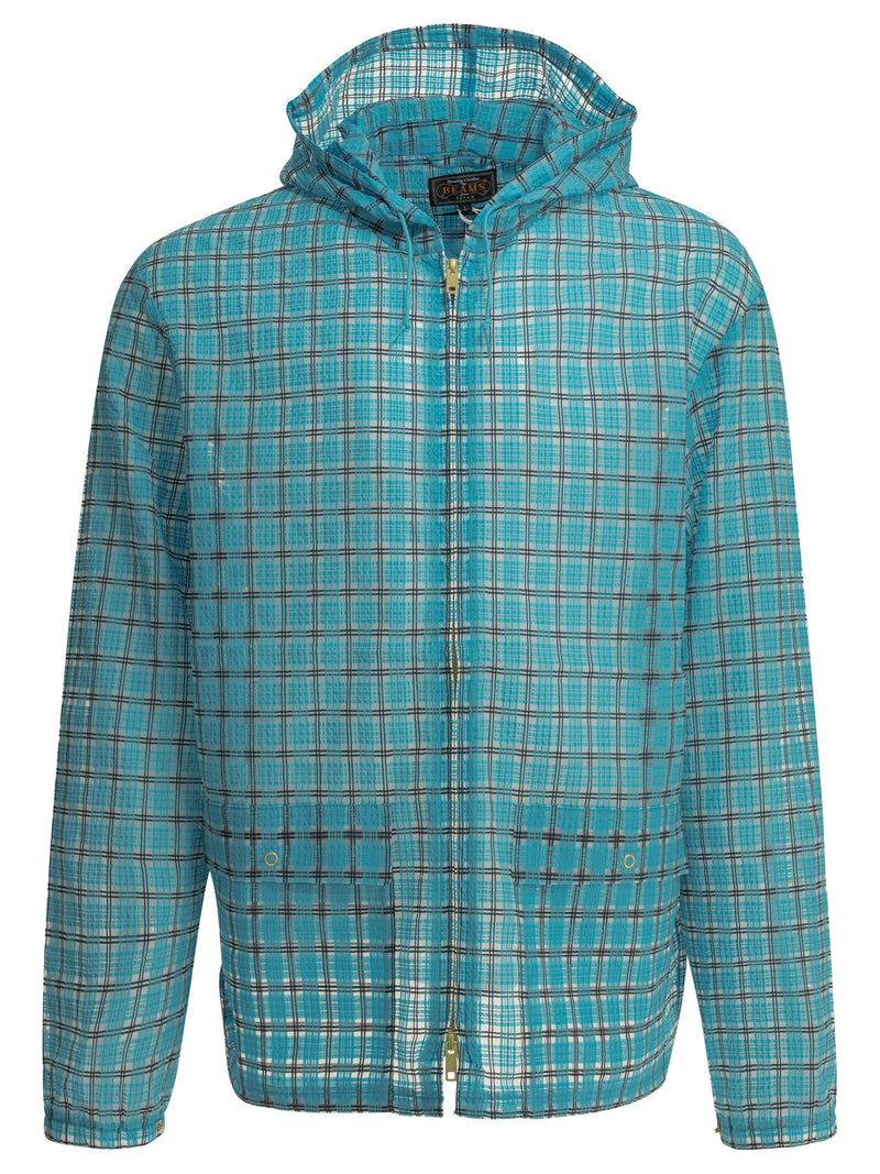 Beams Plus Beams Plus Swing Lightweight Jacket Light Blue - World Class Fashion