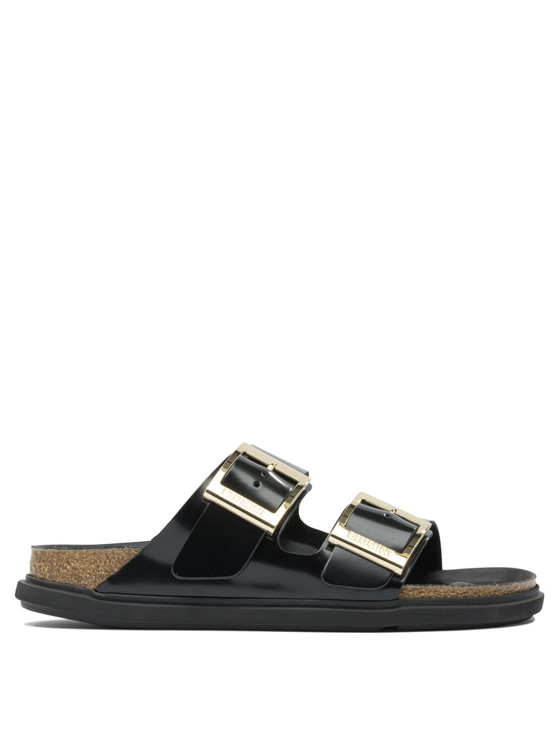 Birkenstock Birkenstock Arizona Droplet Buckle Sandals Black - World Class Fashion