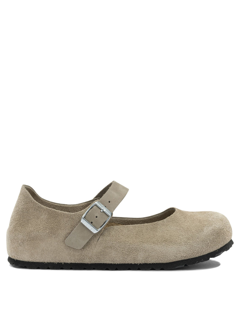 Birkenstock Birkenstock Mantova Manoletinas Mary Jane Beige Mujer - World Class Fashion
